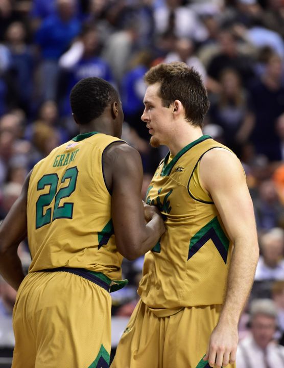 Irish seniors Pat Connaughton and Jerian Grant are going dancing as a No. 3 seed in the 2015 NCAA Tournament.