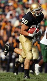 Charlie Weis Press Conference Transcript (Sept. 20) Notre Dame head coach Charlie Weis met with the media on Tuesday, Sept. 20, looking ahead to this weekend's contest with Washington. Among his comments, Weis mentioned the all-around ability of junior tight end Anthony Fasano (pictured).