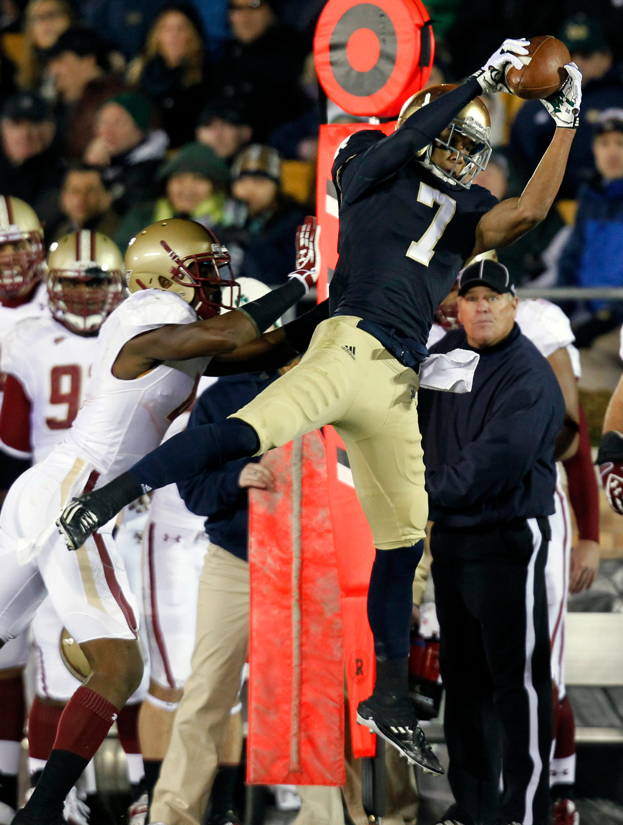 Four Irish Players Named To Lombardi, Butkus, Biletnikoff Watch Lists Boston College Notre Dame Football