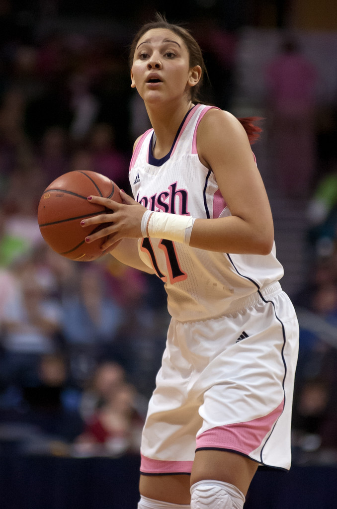 Notre Dame Women's Basketball tops Cincinnati on 02-02-2013