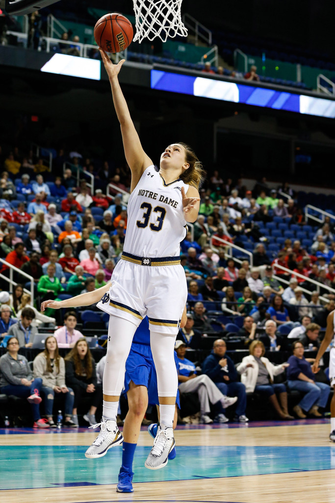 No. 2 Notre Dame, 83 vs. Duke, 54