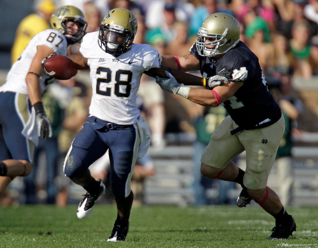 Crist, Ruffer Pace Irish Past Pittsburgh, 23-17 (AP)