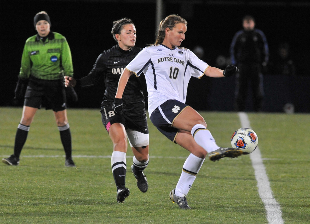 NCAA Soccer Championship Round 1 - Notre Dame vs. Oakland