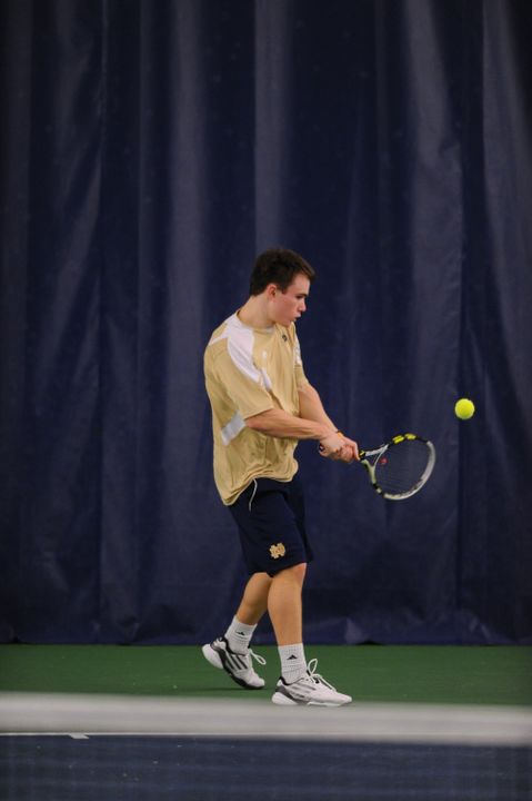 Sophomore Greg Andrews is ranked No. 49 in the latest singles rankings.
