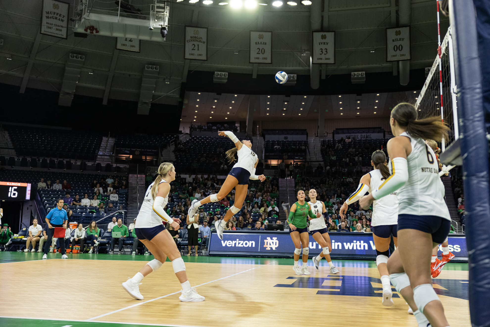 Gaerte’s 34 Kills Breaks School Record in Loss to Illinois Gaerte’s 34 Kills Breaks School Record in Loss to Illinois