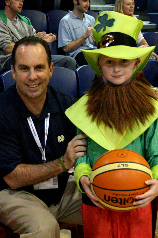 Irish Fans Can Follow Head Coach Mike Brey On Twitter! Mike Brey has joined the Twitter revolution.
