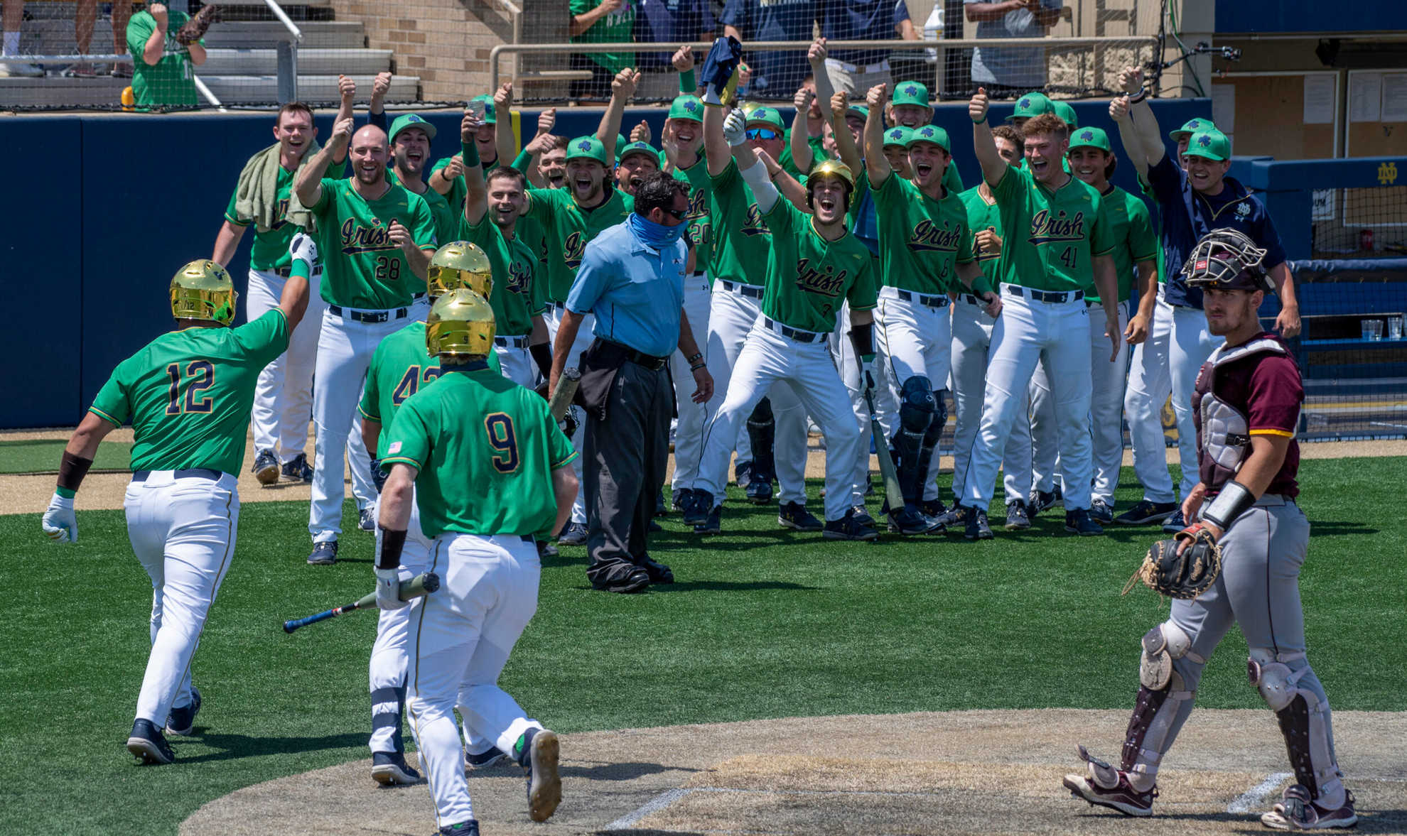 Kavadas Powers No. 10 Irish Past Chippewas, 10-0 Kavadas Powers No. 10 Irish Past Chippewas, 10-0