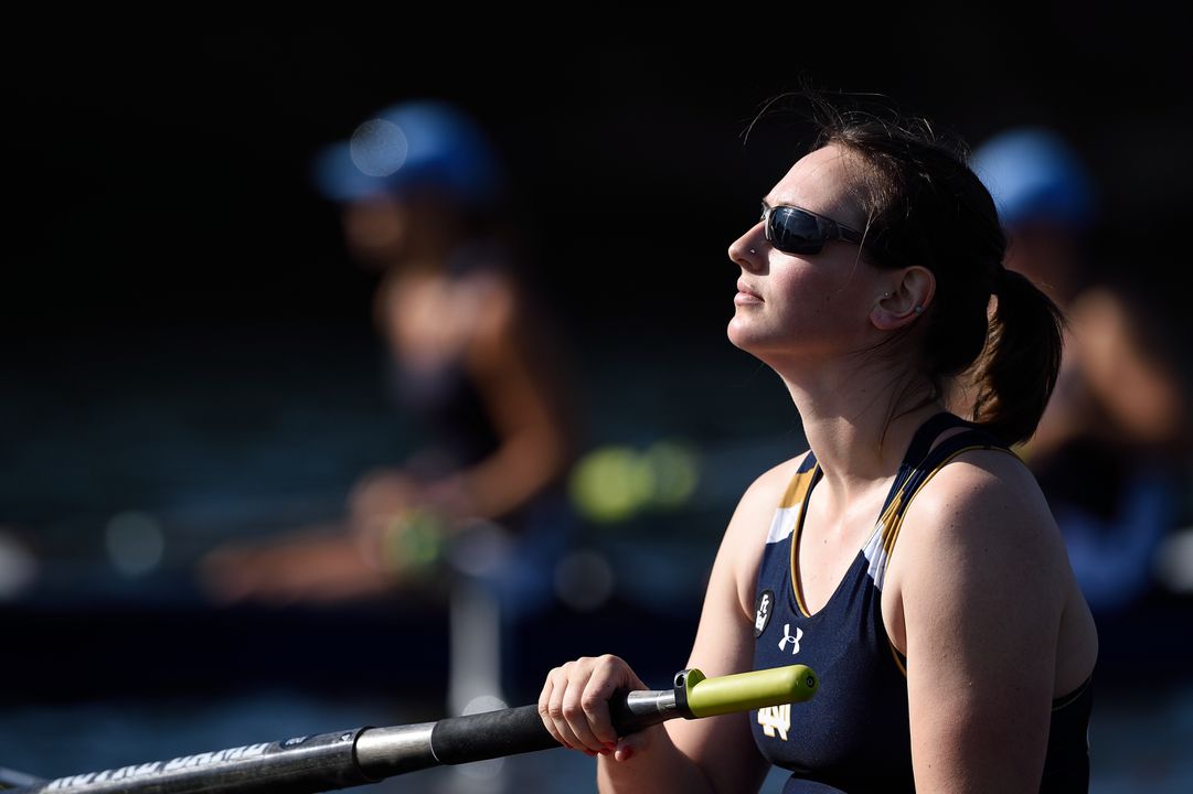 Ailish Sheehan was selected as the 15th rowing All-American in Notre Dame history after being named to the CRCA Pocock All-America second team on Monday