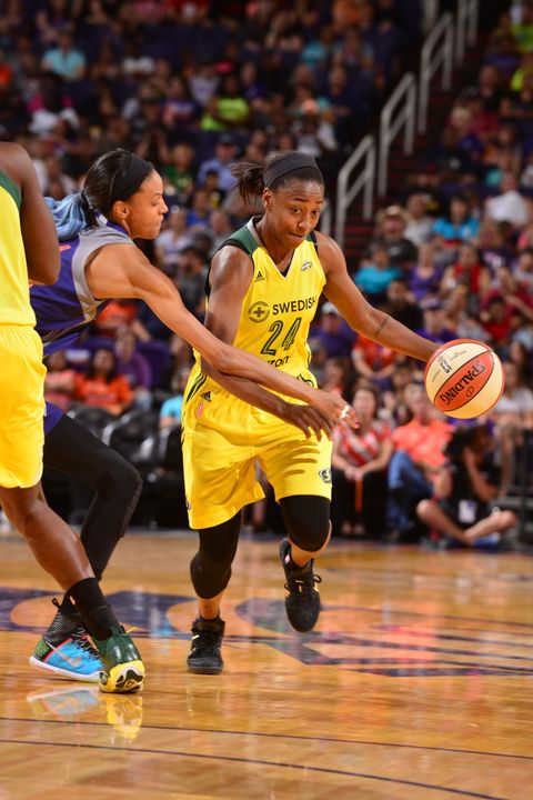 Seattle's Jewell Loyd was the WNBA's eighth-leading scorer last year at 16.5 points per game. The Storm faces Los Angeles on Saturday at 5 p.m. ET on ESPN.