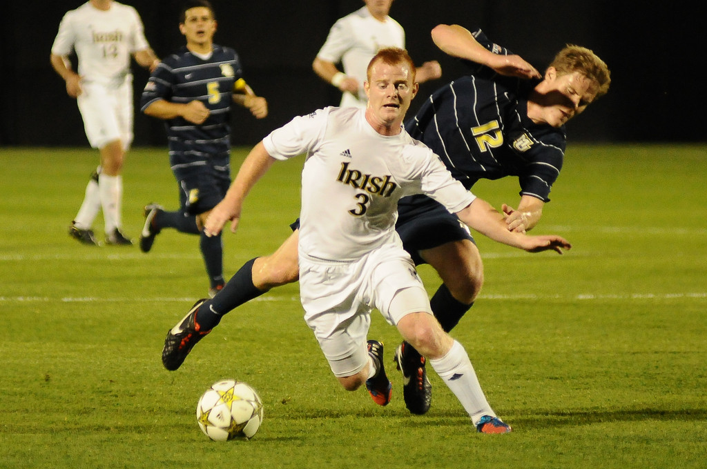 Notre Dame Men's Soccer vs Marquette on 10-24-2012