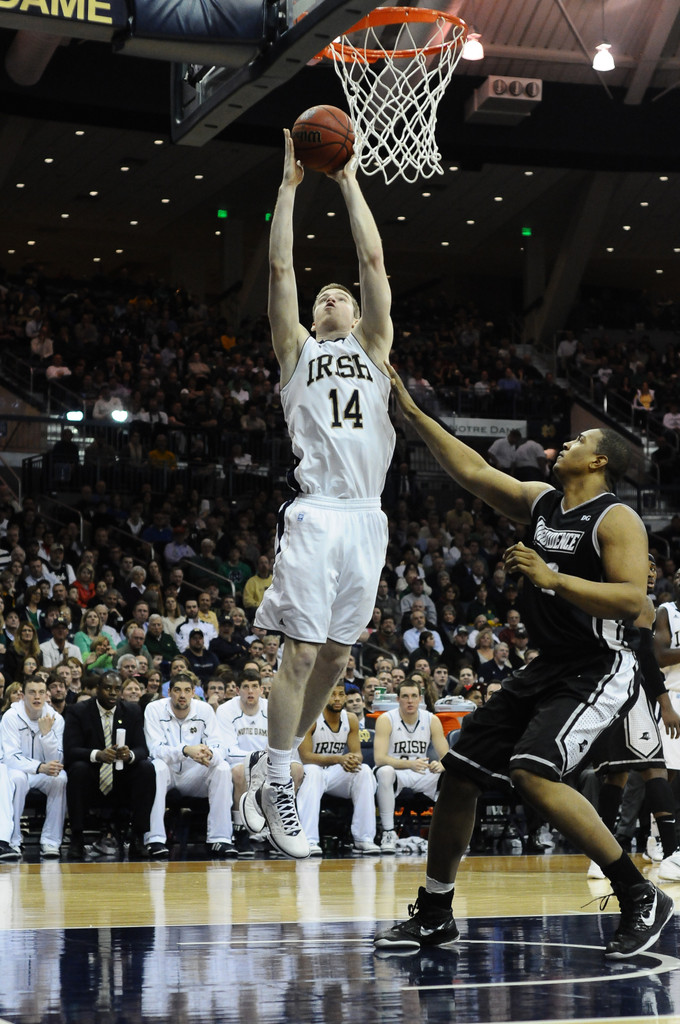 Notre Dame vs Providence on March 2, 2012