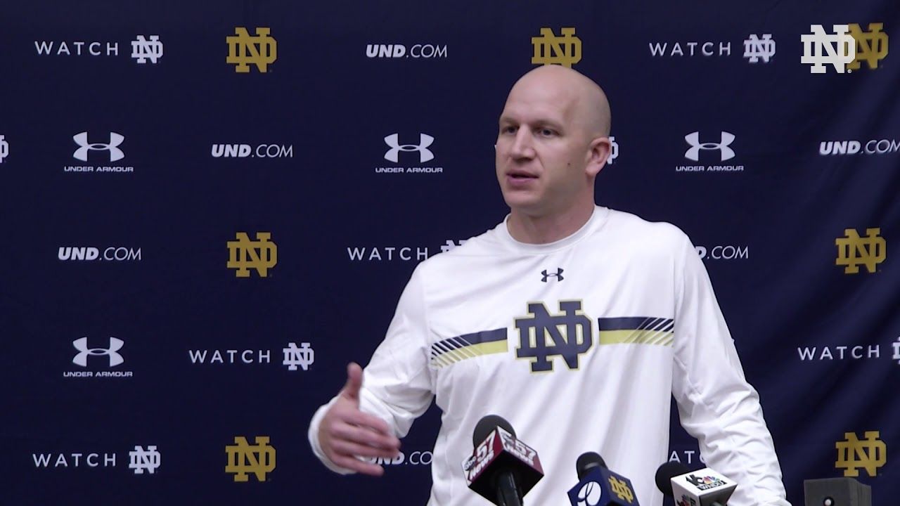 @NDFootball Clark Lea Press Conference - Spring Practice - 4/17/18