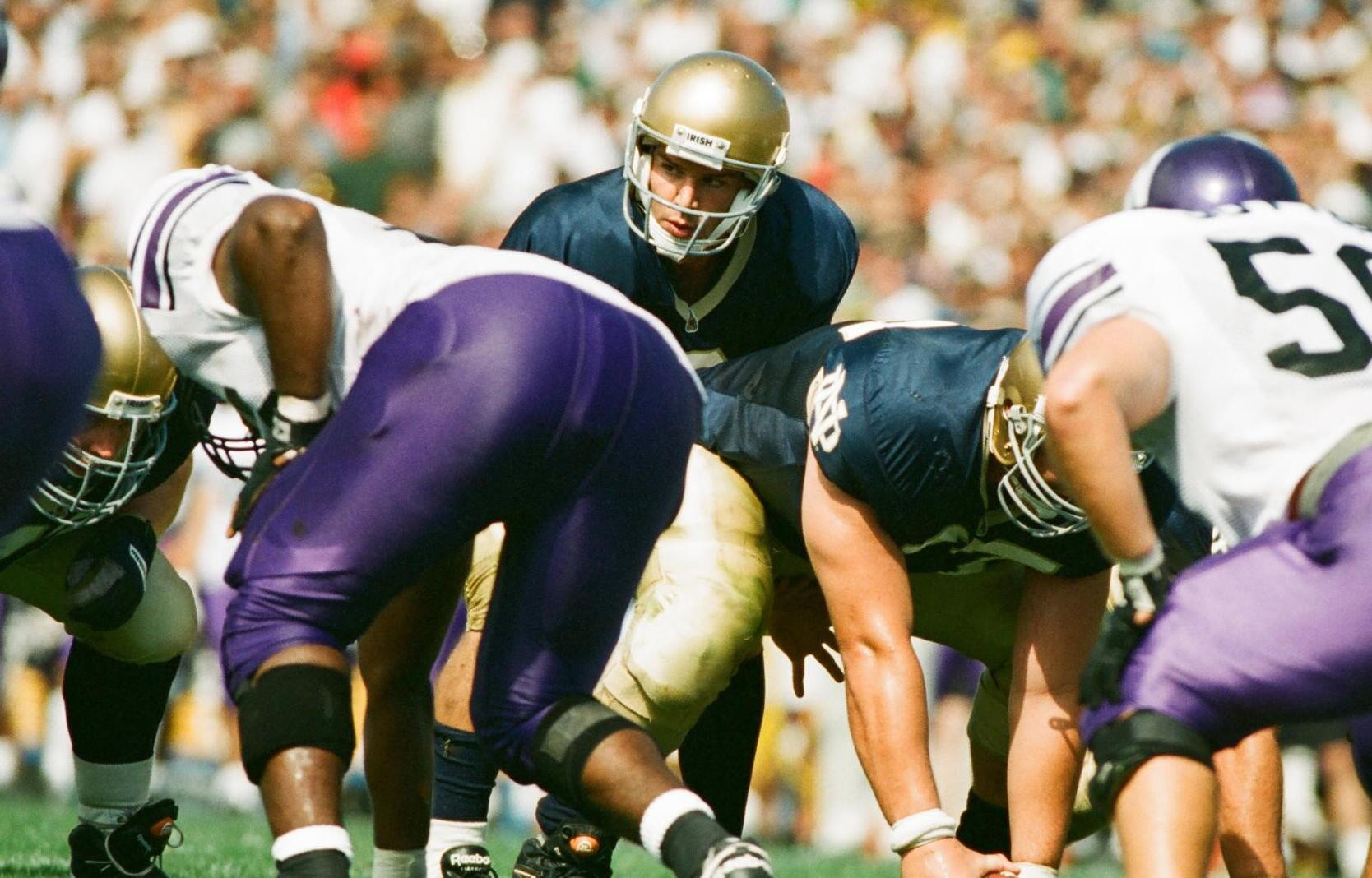 Upstart Northwestern Shocks Notre Dame In Season Opener Upstart Northwestern Shocks Notre Dame In Season Opener