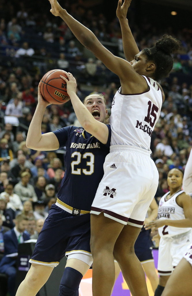 NCAA National Championship: ND WBB 61, Mississippi State 58 (USATSI)