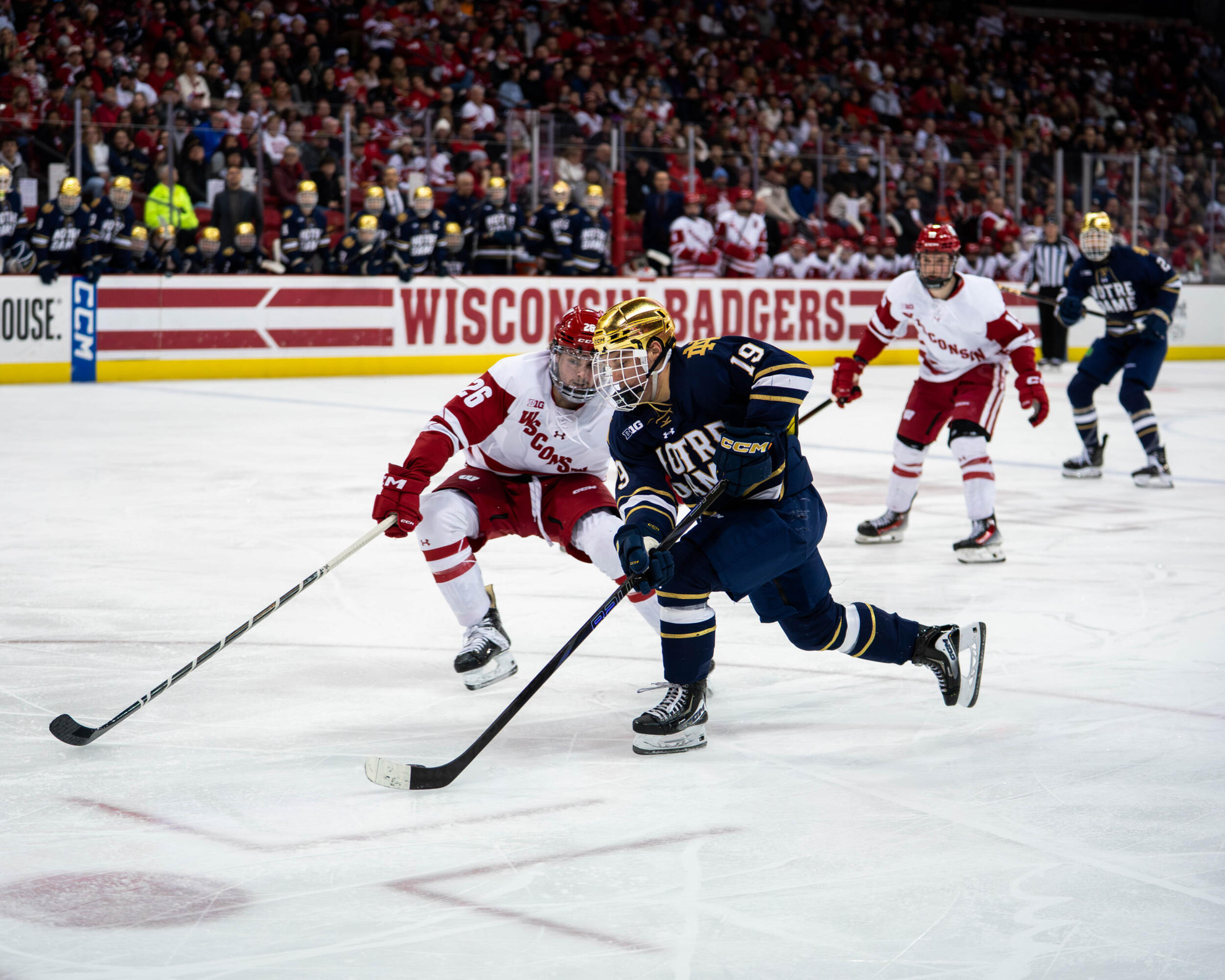 Irish Three-Goal Comeback Falls Short In Overtime Irish Three-Goal Comeback Falls Short In Overtime