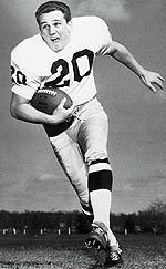 Bob Gladieux in his Notre Dame playing days.