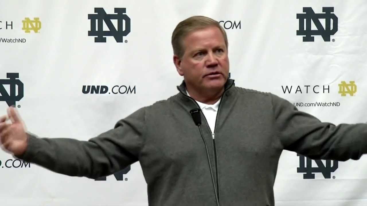 Coach Kelly Spring Opening Press Conference