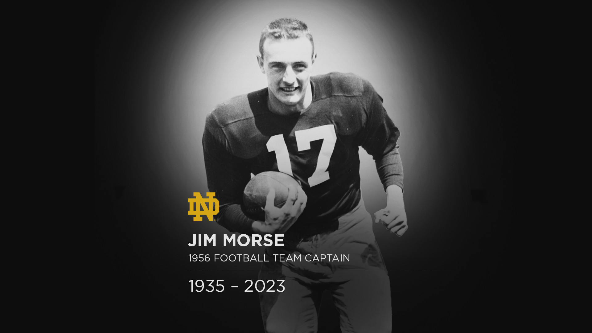 Jim Morse, Former Football Team Captain And University Benefactor, Passes Away Jim Morse, Former Football Team Captain And University Benefactor, Passes Away