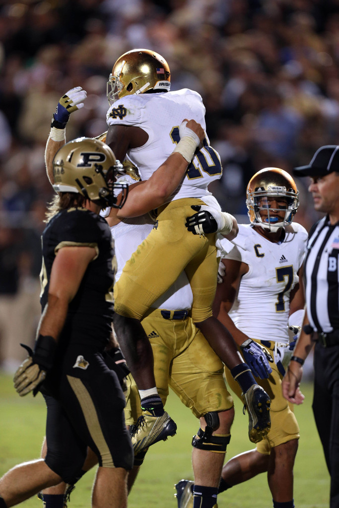 Notre Dame at Purdue (USATSI)