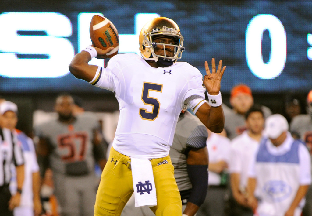 No. 8 Notre Dame vs. Syracuse (USA Today)