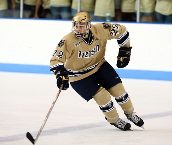 Red-hot Calle Ridderwall scored two power-play goals and added a pair of assists in Notre Dame's 4-1 win over Western Michigan.