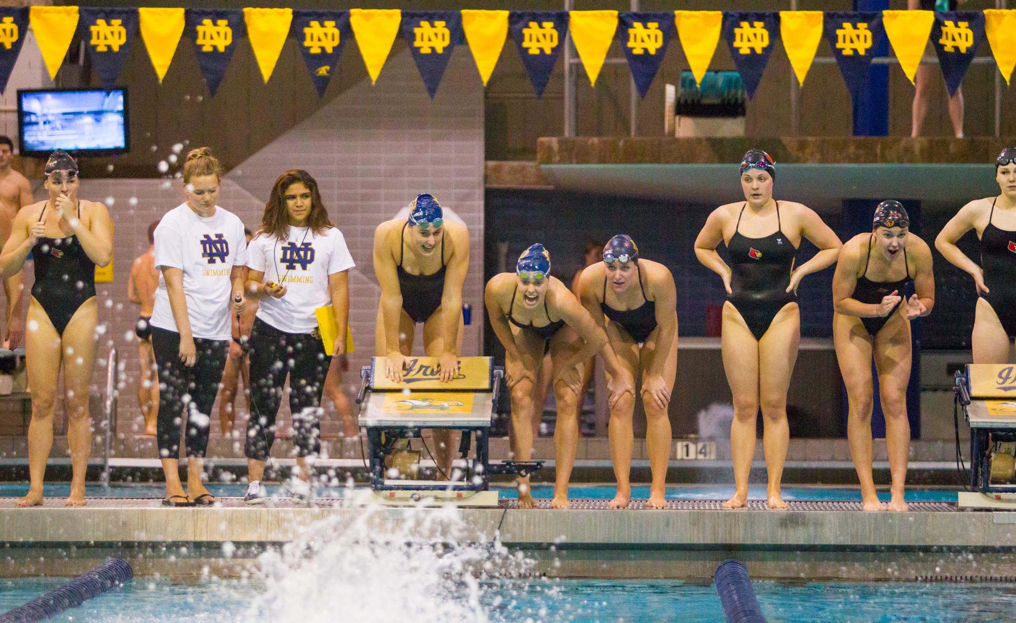 Notre Dame Women Rise At ACC Championships, Day Two Erin Sheehan Carly Quast Meaghan O'Donnell
