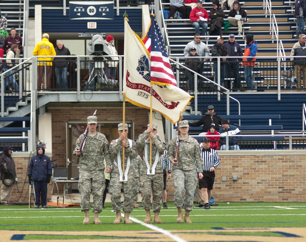 #4 Notre Dame Fighting Irish Men's Lacrosse vs Georgetown Hoyas on 04-14-2013