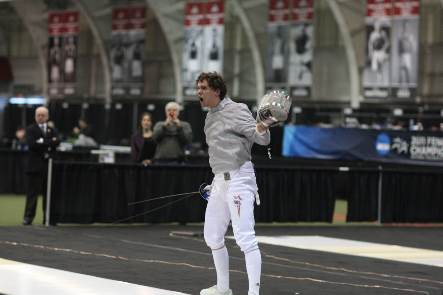 Irish Fencing Wins 2011 NCAA Championship, The Eighth In Program History Senior sabreist Avery Zuck and the Irish captured the eighth Irish team title in program history and first since 2005 on Sunday.