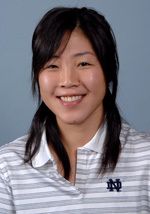 Freshman Julie Kim had a team-high 14 pars during Sunday's first round of the BIG EAST Championship.