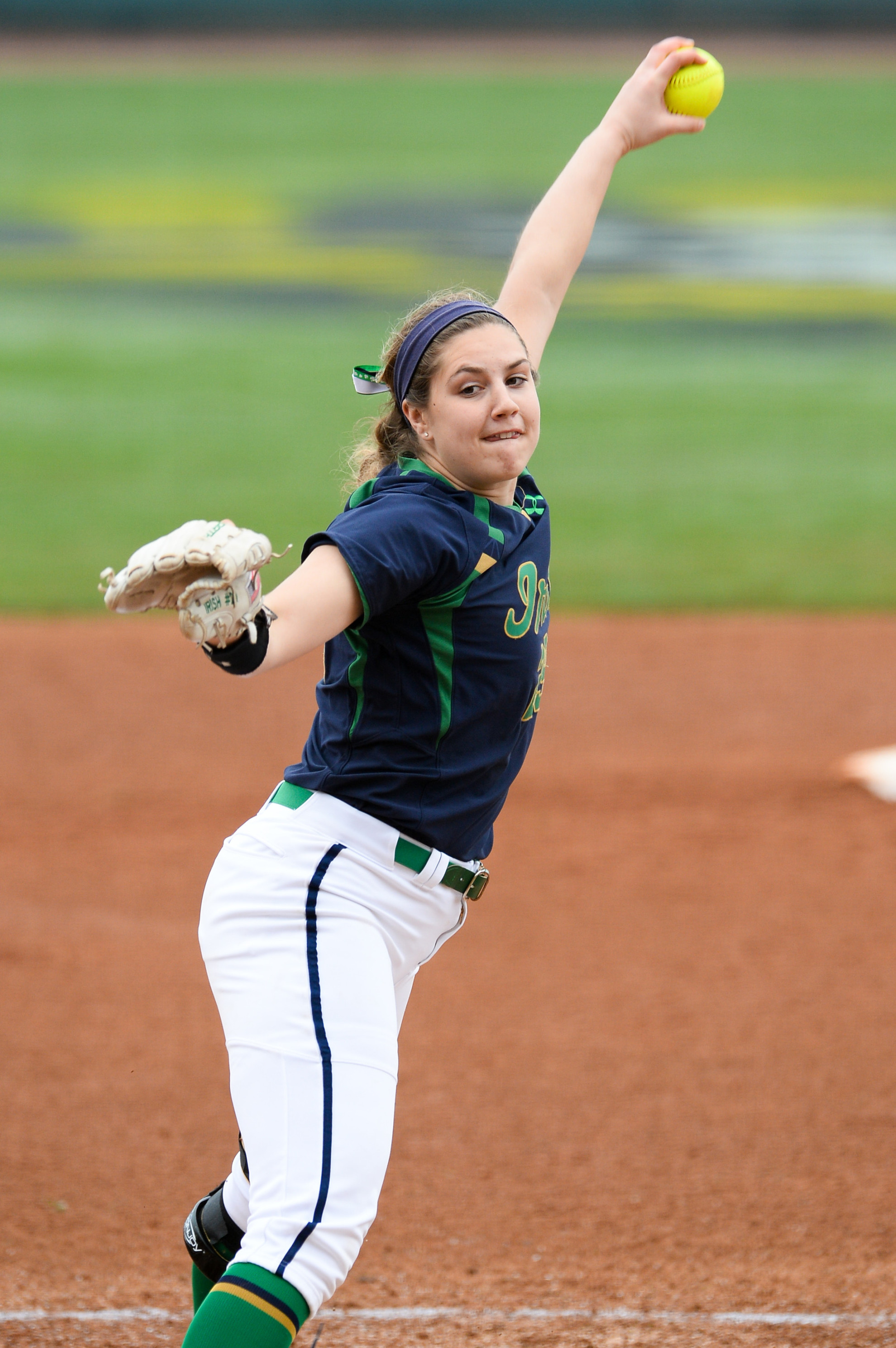 #RV Irish Go For Perfect Homestand Wednesday Against Eastern Michigan Freshman pitcher Katie Beriont