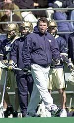 During their fall season, head coach Kevin Corrigan and the Notre Dame men's lacrosse team will square off against three teams that made the 2005 NCAA tournament.