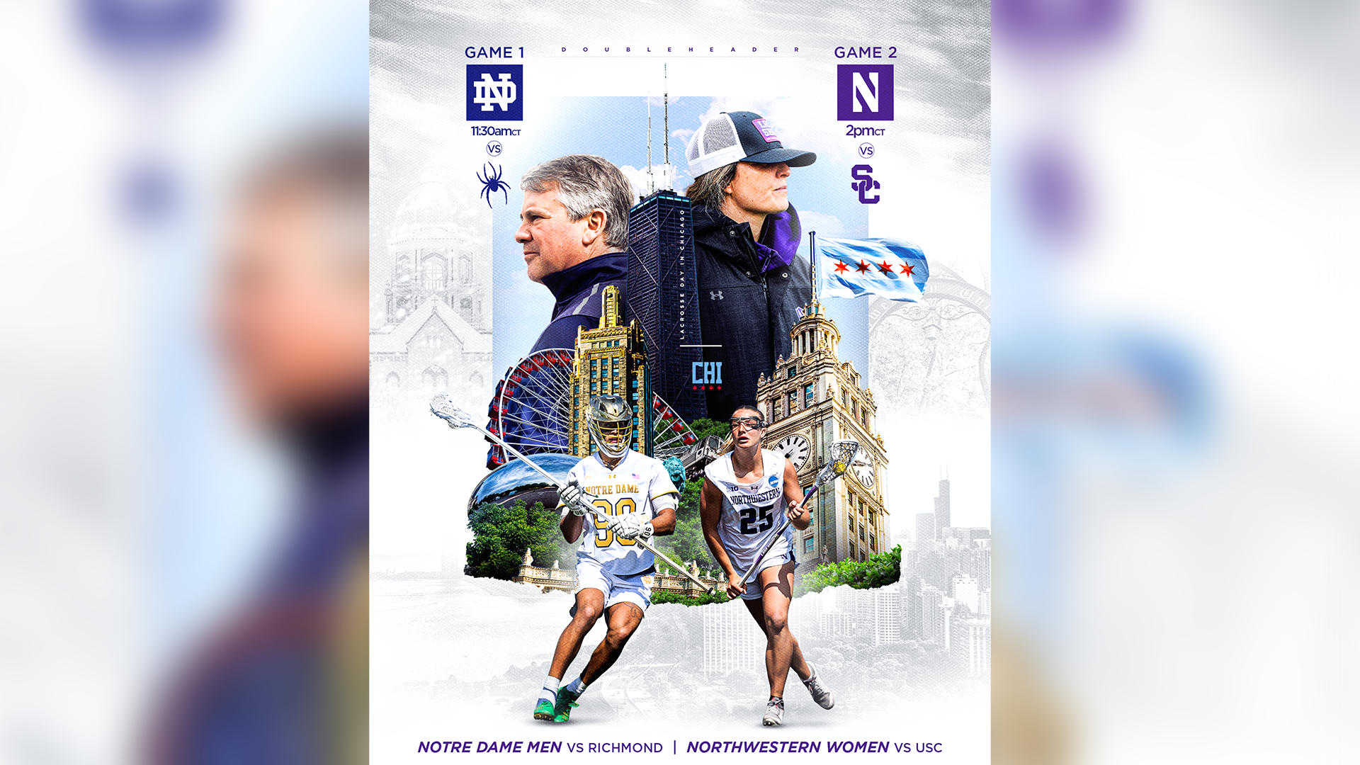 Notre Dame To Play In Lacrosse Day In Chicago Event Notre Dame To Play In Lacrosse Day In Chicago Event