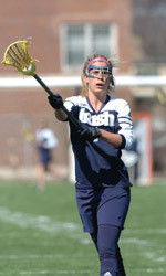 No. 7 Irish Get Back On Winning Track With A 13-8 Win At Rutgers Jillian Byers had three goals and two assists in Notre Dame's 13-8 win at Rutgers.