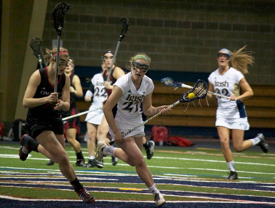 Molly Shawhan had a draw control, caused turnover and ground ball in the final 2:41 of last night's game.