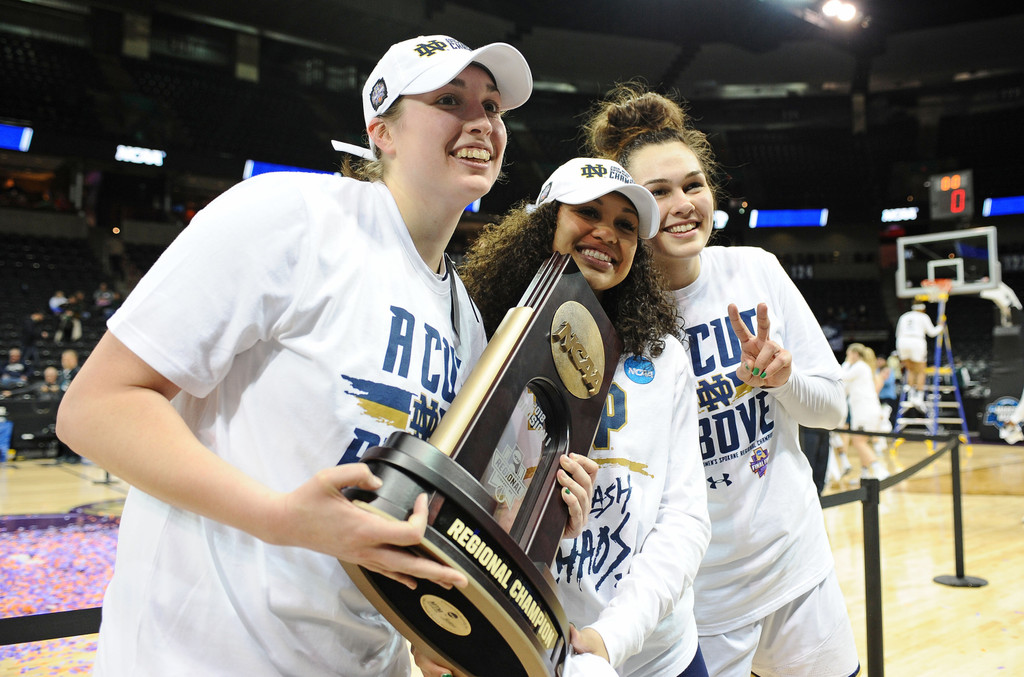 NCAA Elite Eight: ND WBB vs. Oregon (USATSI)