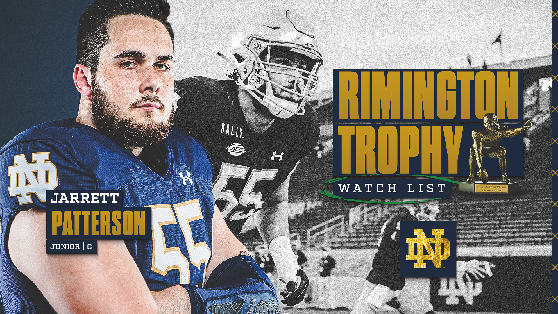 Patterson Named to Rimington Trophy Watch List Patterson Named to Rimington Trophy Watch List