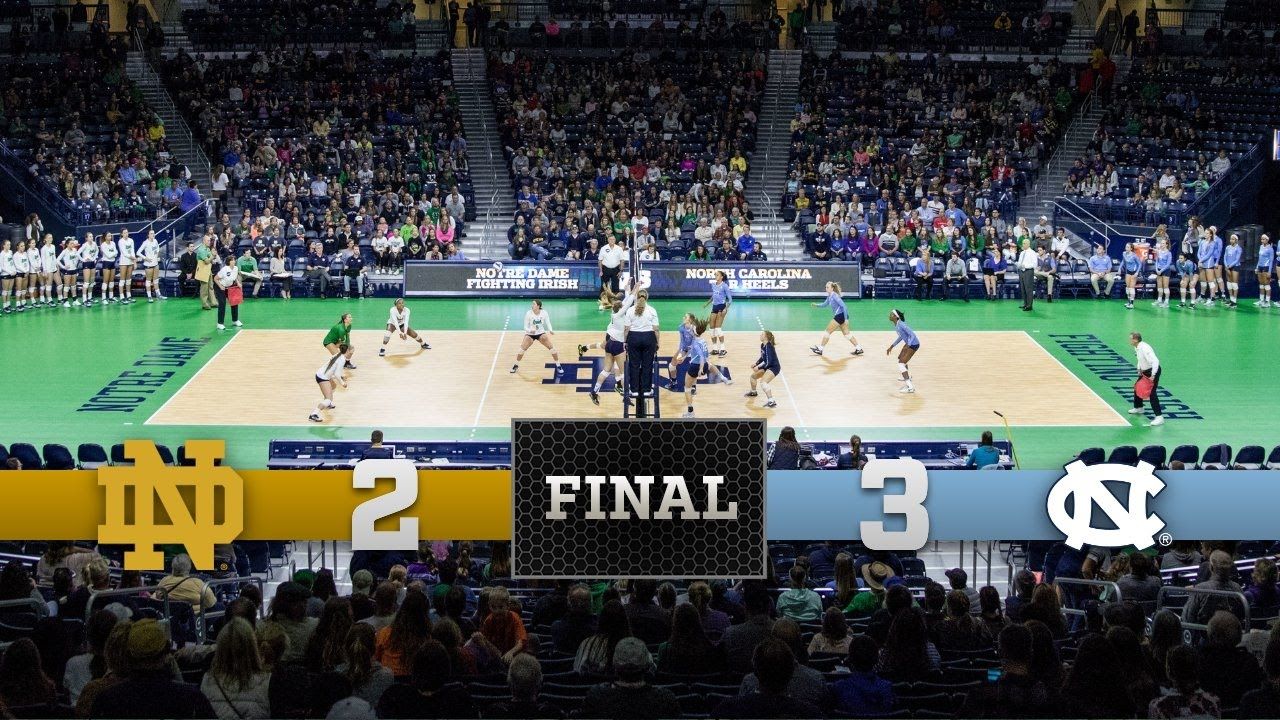 Top Moments: Notre Dame Volleyball vs North Carolina