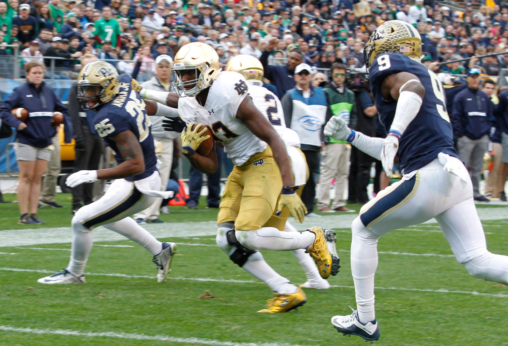 Notre Dame 42, Pittsburgh 30