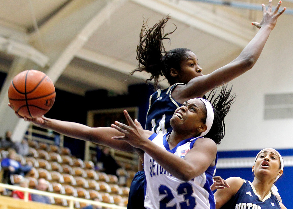 No. 3 Notre Dame Cruises Past Seton Hall, 74-36 (AP)