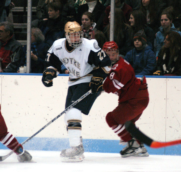 Irish Get Set To Play Host To Lake Superior State This Weekend At The Joyce Center Sophomore right wing Ryan Guentzel helped set up goals versus Boston College and Providence in the 4-1 wins over the Eagles and Friars last weekend.