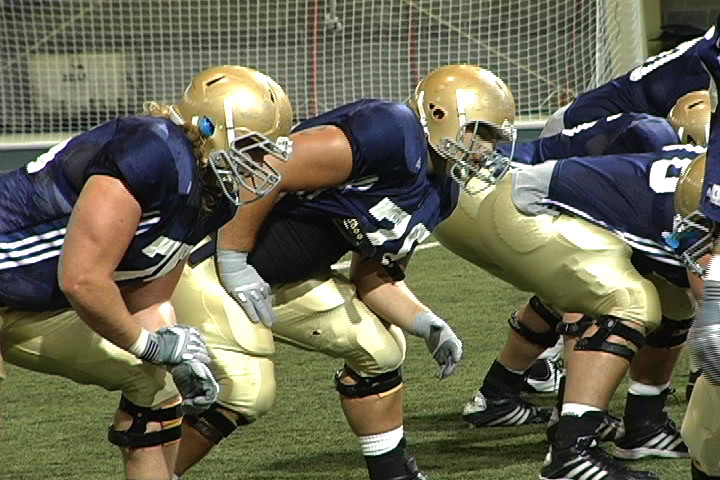 Football Update: Wednesday, March 30 Senior Trevor Robinson returns to the OL this year as the starter with the most experience.
