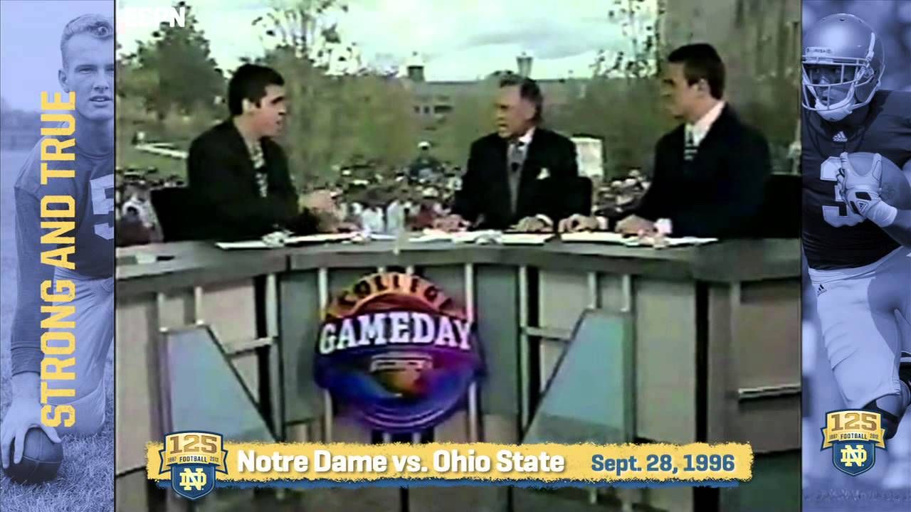 ESPN Game Day At Notre Dame - 125 Years of Notre Dame Football - Moment #049