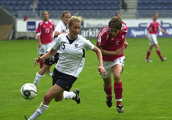 Notre Dame's Amanda Cinalli is one of several Nordic Cup veterans who will be looking to avenge the 2006 title-game loss to Germany. (US Soccer photo)