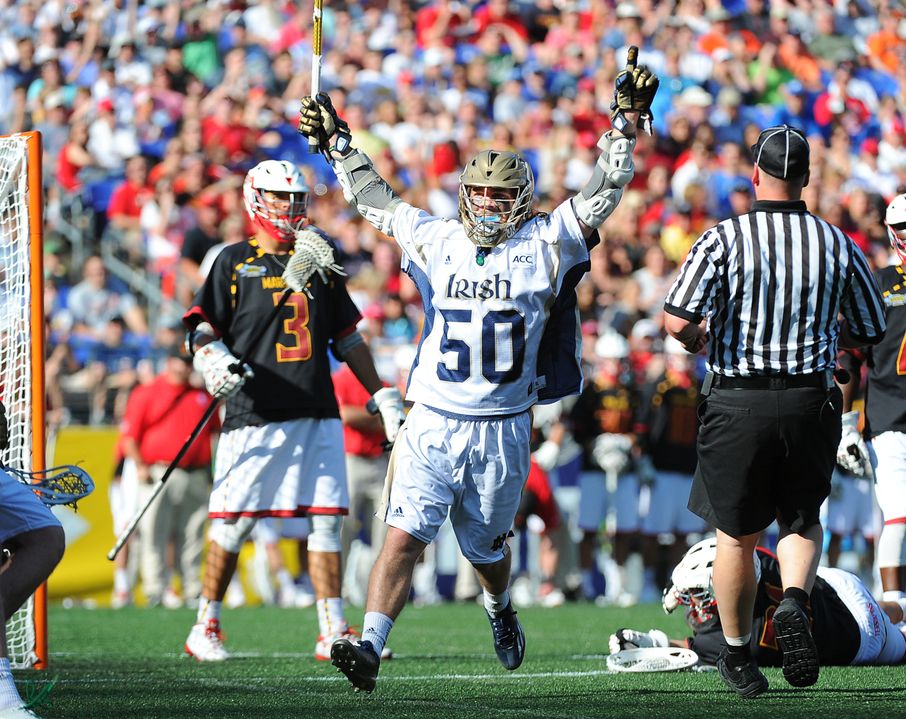 Matt Kavanagh had five goals and two assists to lift Notre Dame past Maryland.