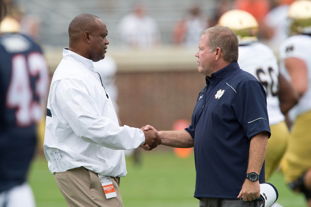 Notre Dame 34, Virginia 27