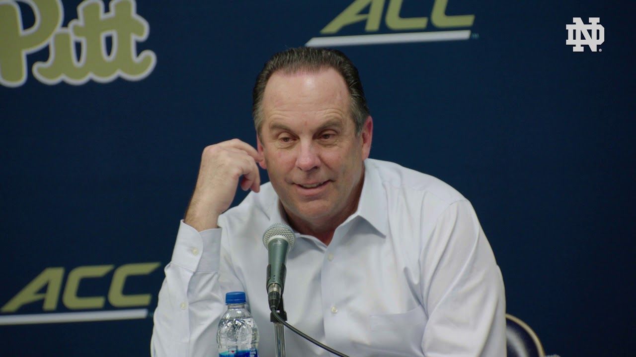 @NDMBB | Mike Brey Post-Game Press Conference at Pittsburgh (2019)
