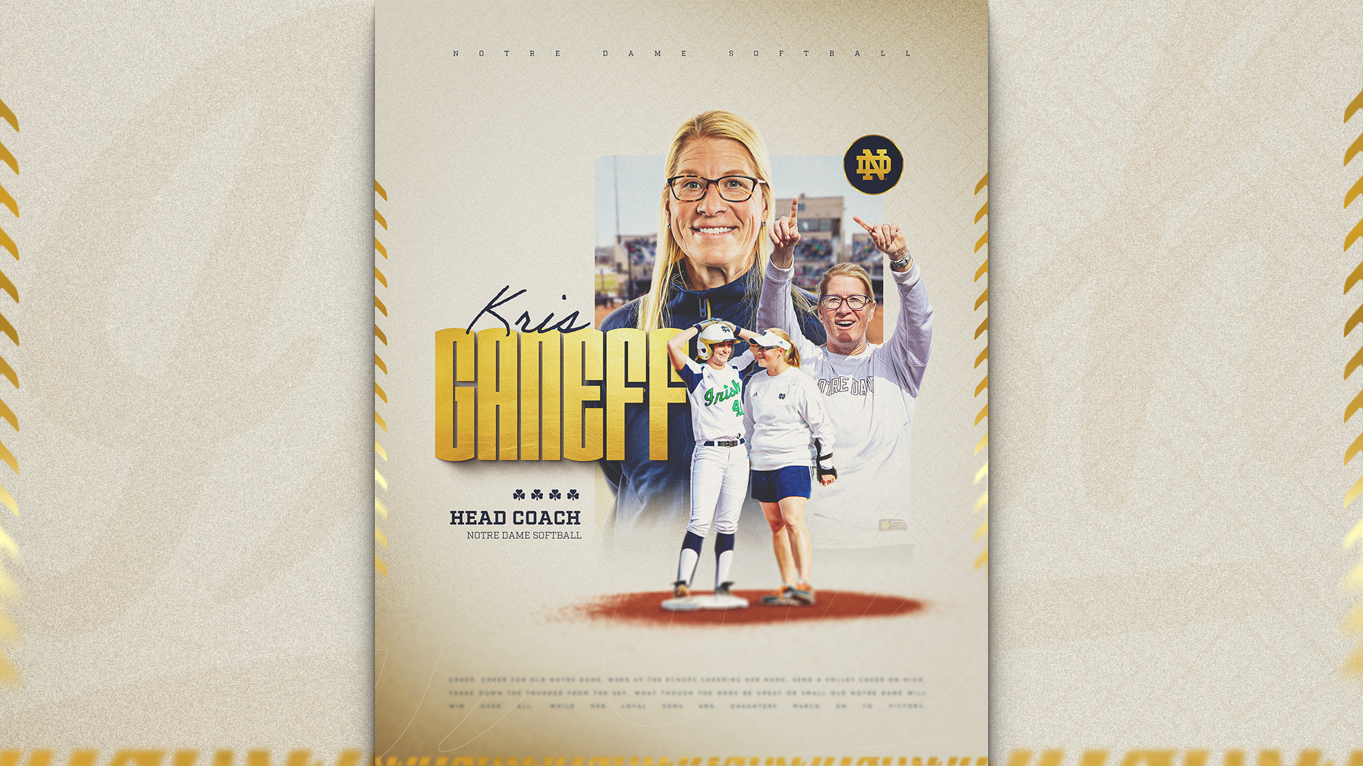 Kris Ganeff Named Notre Dame Softball Head Coach Kris Ganeff Named Notre Dame Softball Head Coach