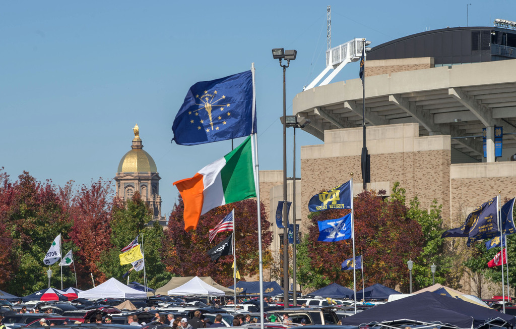 No. 6 Notre Dame Football vs. North Carolina