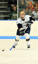 Ninth-Ranked Irish Icers Face Off Against Bowling Green In Rare Tuesday Night Contest Sophomore defenseman Kyle Lawson was named CCHA defensive player of the week for the week ending Nov. 18.