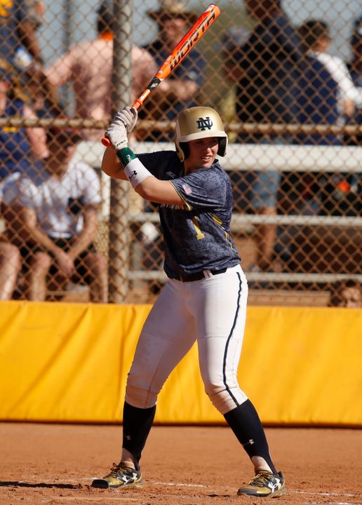 Freshman catcher Maddie McCracken logged her first two career RBI on Saturday at Virginia